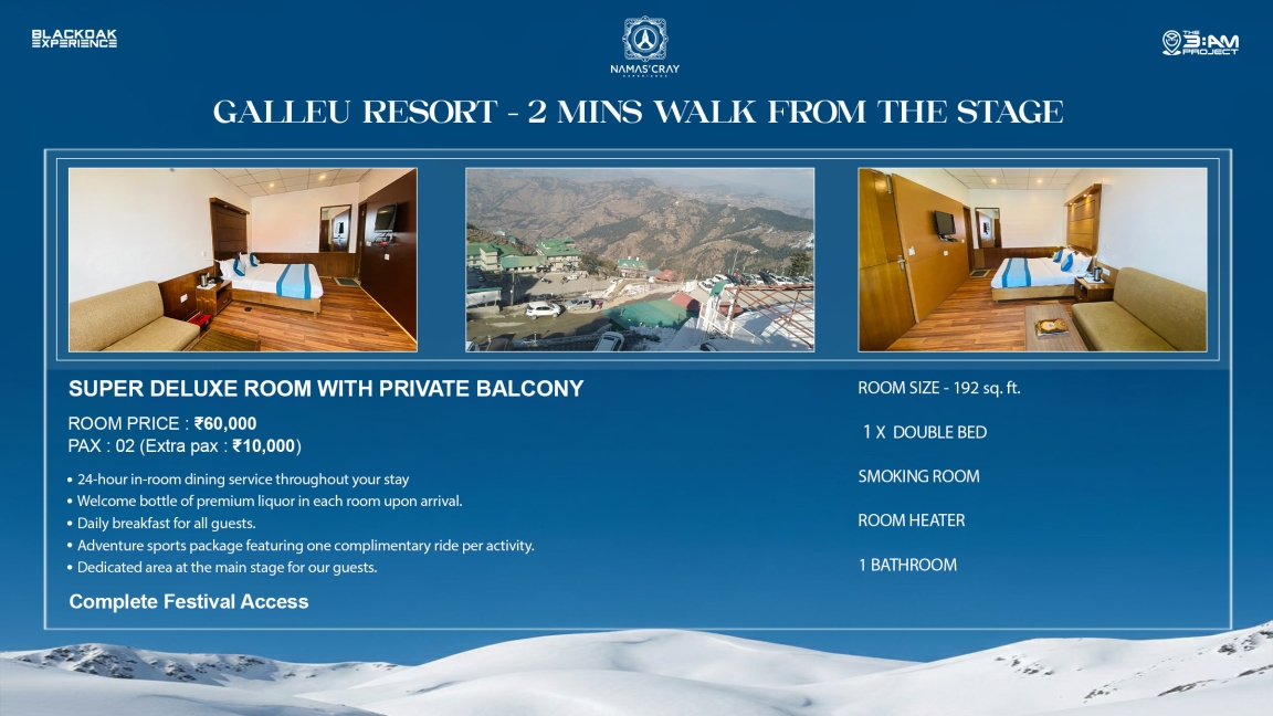 Super Deluxe Balcony